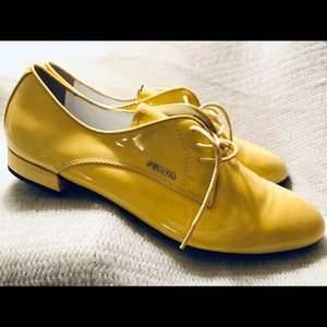 Prada patent leather oxfords